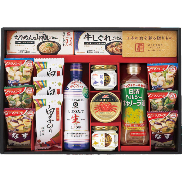 味香門和膳（みかどわぜん）アマノフーズ＆キッコーマン和食詰合せ【24-1062-552】