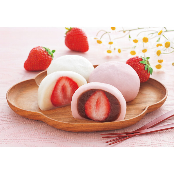 京都　養老軒　博多あまおう　まるごと苺大福【25-1002-543】