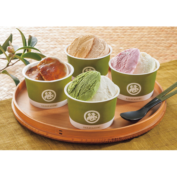 京菓匠　笹屋伊織監修　アイスアソート【25-1006-531】