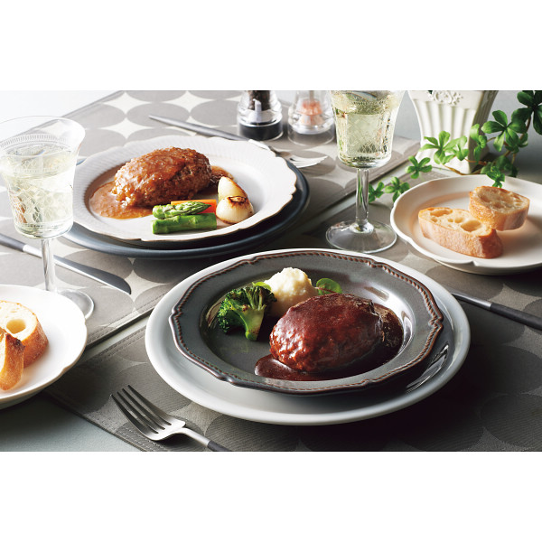 日本ハム　北海道　プレミアム　美ノ国　ハンバーグステーキ２種セット【25-1012-514】