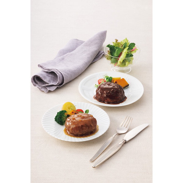 「賛否両論」＆田崎真也セレクション　ハンバーグギフト【25-1024-521】