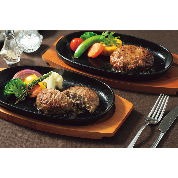 バルティロ　神戸牛入りハンバーグとサーロイン入りハンバーグ【25-1024-556】