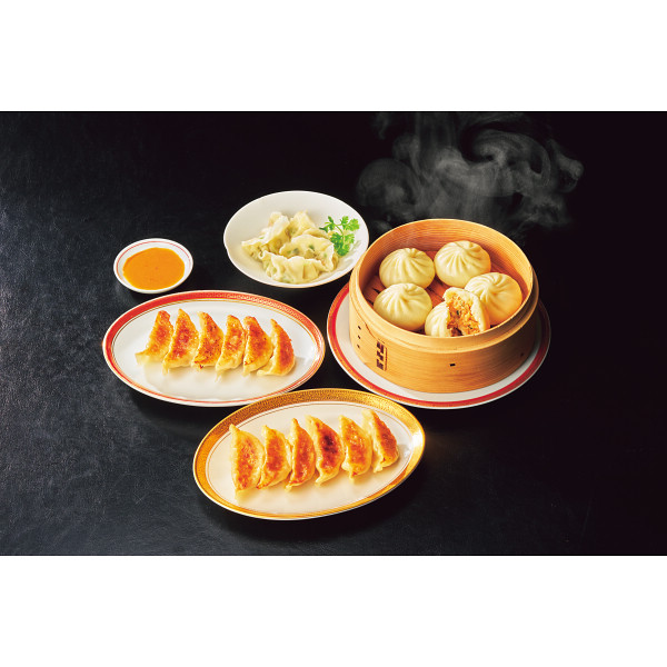 餃子専門店イチロー　味噌だれ餃子２種＆中華点心２種（計４１個）【25-1024-572】