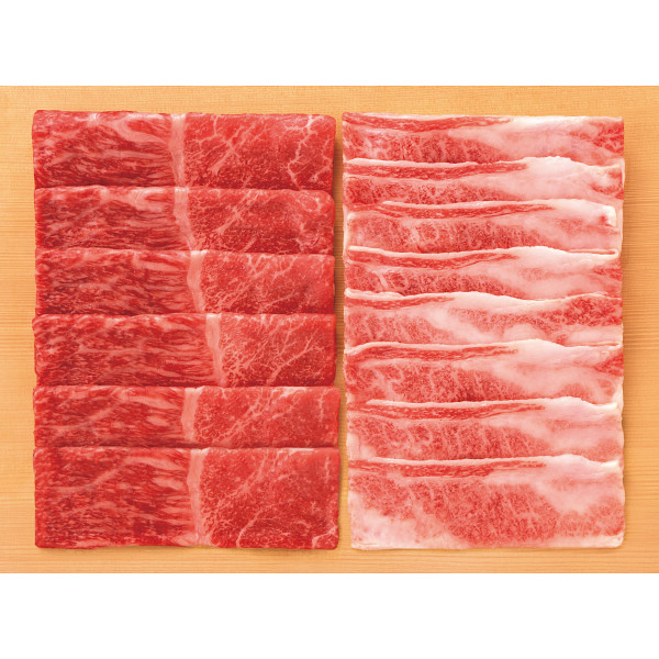 神戸牛　モモ・バラ　すき焼き用（計５００g）【25-1025-595】