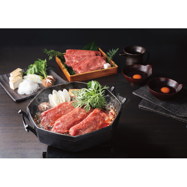 総本家　肉の大橋亭　近江牛　カタ　すき焼き用（３５０g）【25-1032-60】