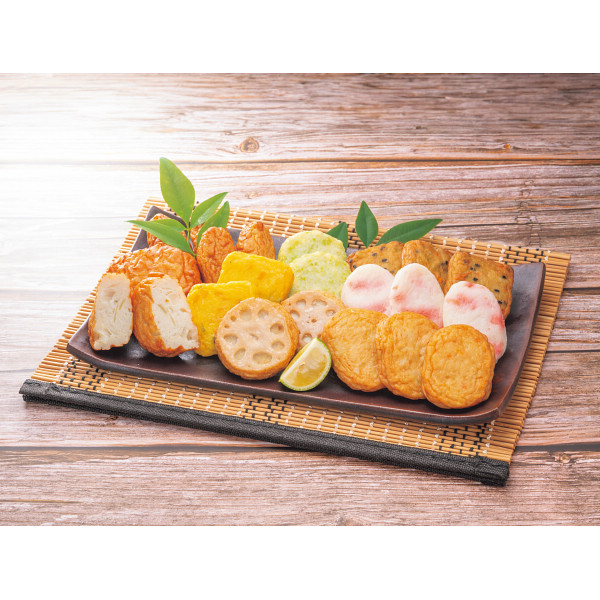 鹿児島「小田口屋」彩りさつま揚げ【25-1042-66】