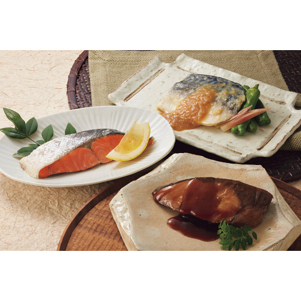 氷温熟成　煮魚・焼魚ギフトセット（１０切）【25-1043-20】