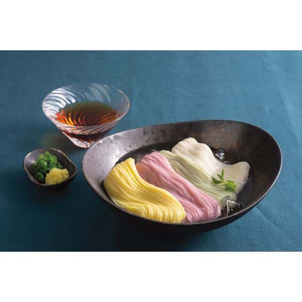 手延素麺揖保乃糸（特級品）彩り・華－ＨＡＮＡ－１６束【25-1068-14】