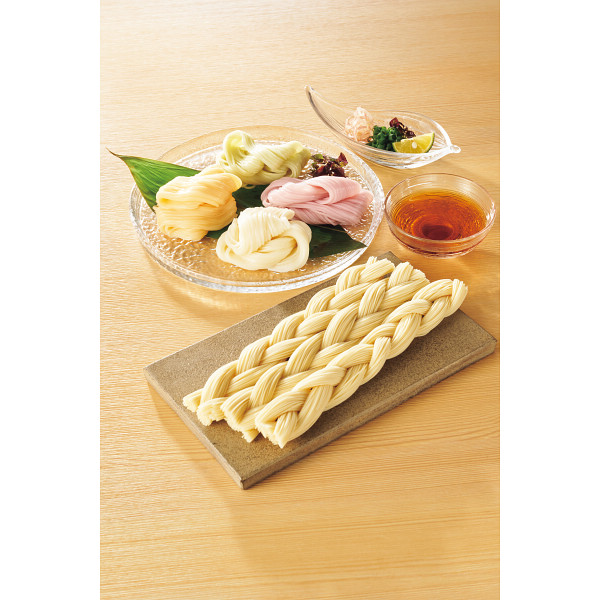 彩り三輪素麺と三輪むすび詰合せ【25-1069-45】