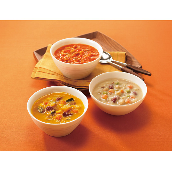 カゴメ　野菜たっぷりスープ（９食）【25-1075-29】