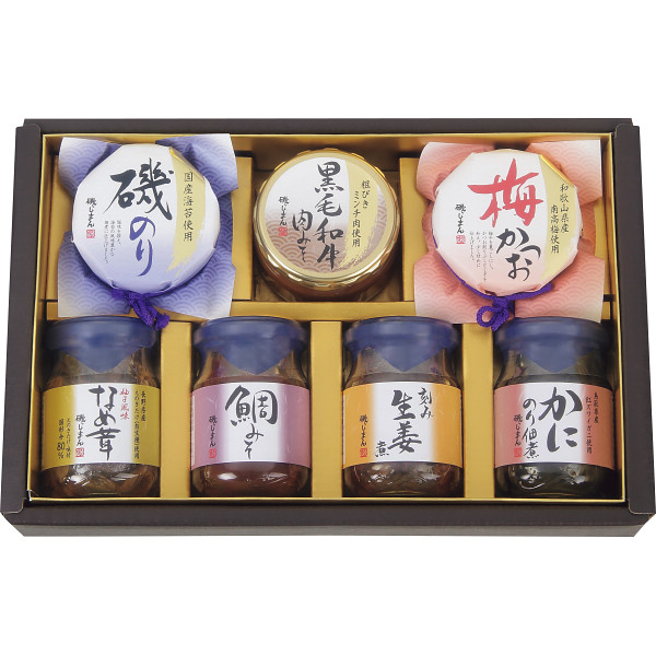 磯じまん　ご飯のお供瓶詰セット【25-1081-100】