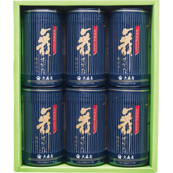 大森屋　舞すがた味付のり卓上詰合せ【25-1082-149】
