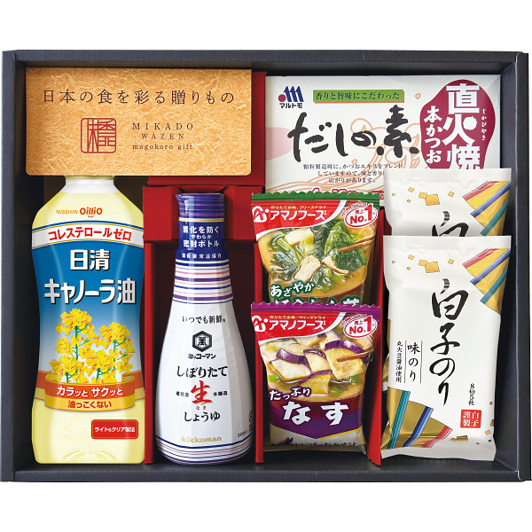 味香門和膳（みかどわぜん）アマノフーズ＆キッコーマン和食詰合せ【25-1095-62】