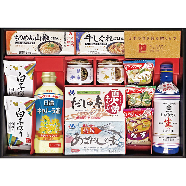 味香門和膳（みかどわぜん）アマノフーズ＆キッコーマン和食詰合せ【25-1224-24】