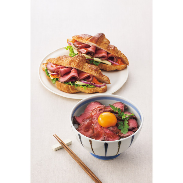 至福の和食　「賛否両論」＆至福の洋食　田崎真也セレクション　ローストビーフギフト【25-1226-27】