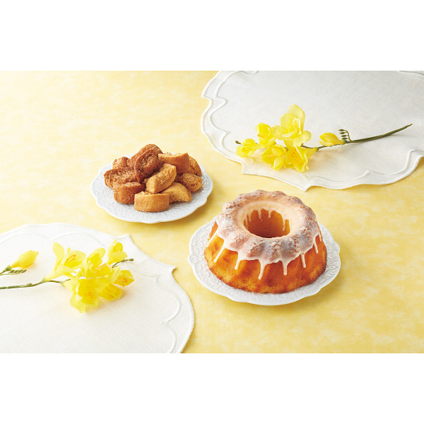 ＮＡＳＵのラスク屋さん　プリンケーキ＆ラスク（お名入れ）【26-7028-50】