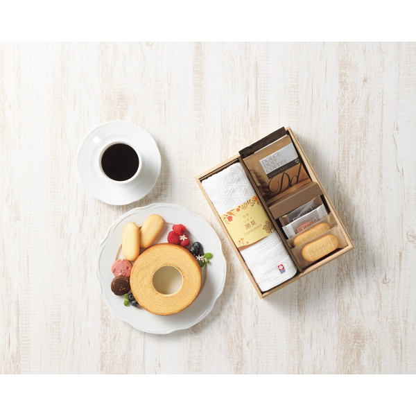 ココロ　今治タオル・スイーツセット（お名入れ）【26-7042-10】