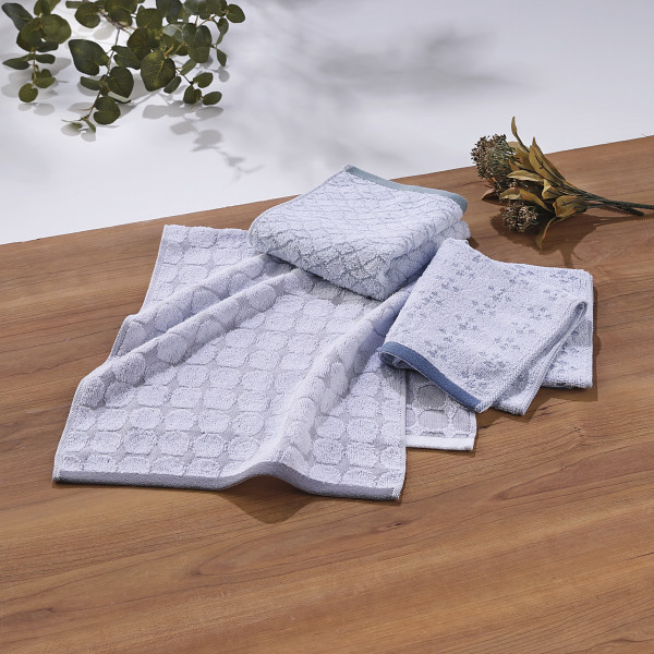 カタチココチ　大判バス・フェイスタオルセット【26-7081-180】