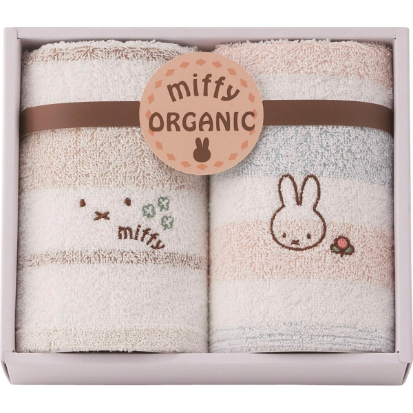 ミッフィー　ウォッシュタオル２枚セット【26-7087-90】