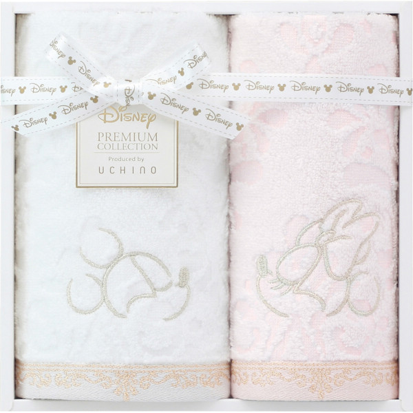 ディズニー　プレミアム　フェイス・ゲストタオルセット【26-7088-117】