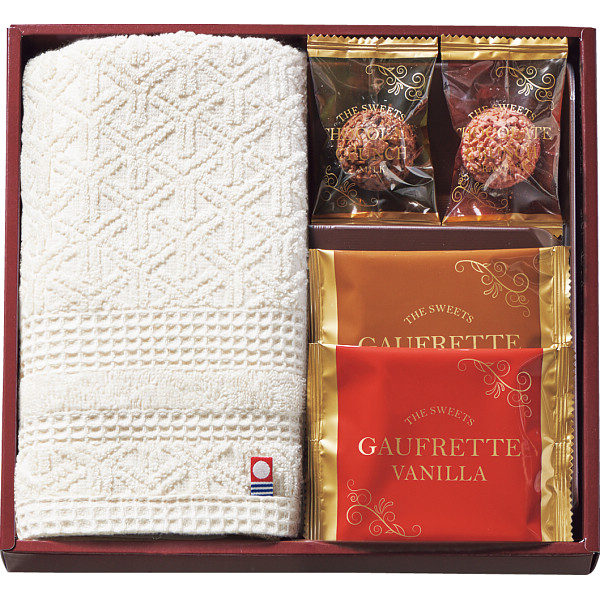 スイーツアソート＋Ｓ　今治タオル組合せギフト【26-7091-10】