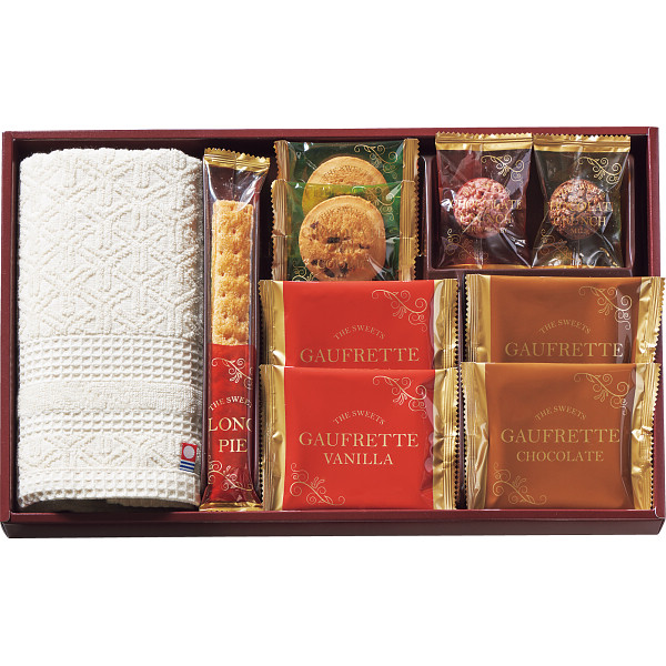 スイーツアソート＋Ｓ　今治タオル組合せギフト【26-7091-29】