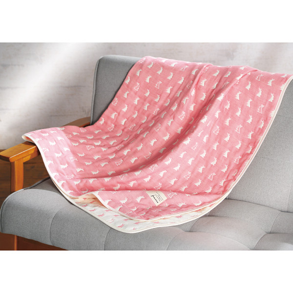 ふわら　六重織ガーゼケット２枚セット【26-7093-80】