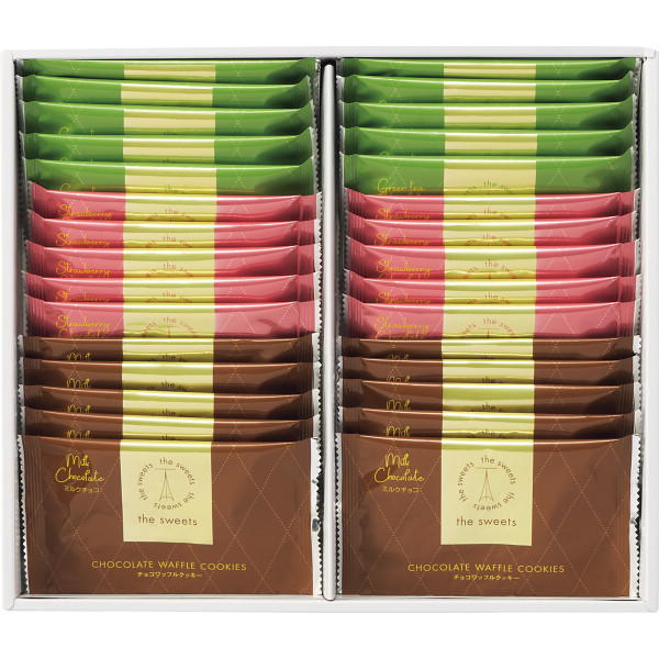 ｔｈｅ　ｓｗｅｅｔｓ　チョコワッフルクッキー（３０枚）【26-7109-25】