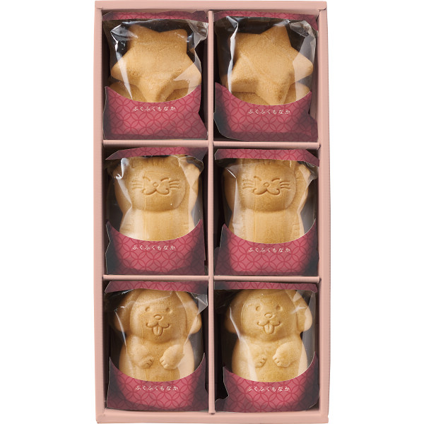 菓匠八　ふくふくもなか（６個）【26-7126-27】