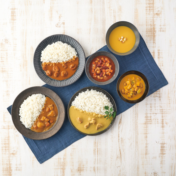 ＮＫ　人気のカレースープ６食セット【26-7145-13】