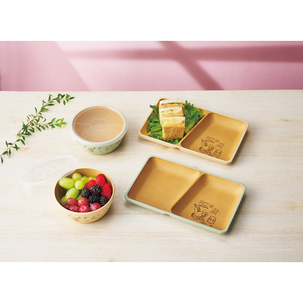 ディズニー　ペア抗菌ボウル【26-7166-10】