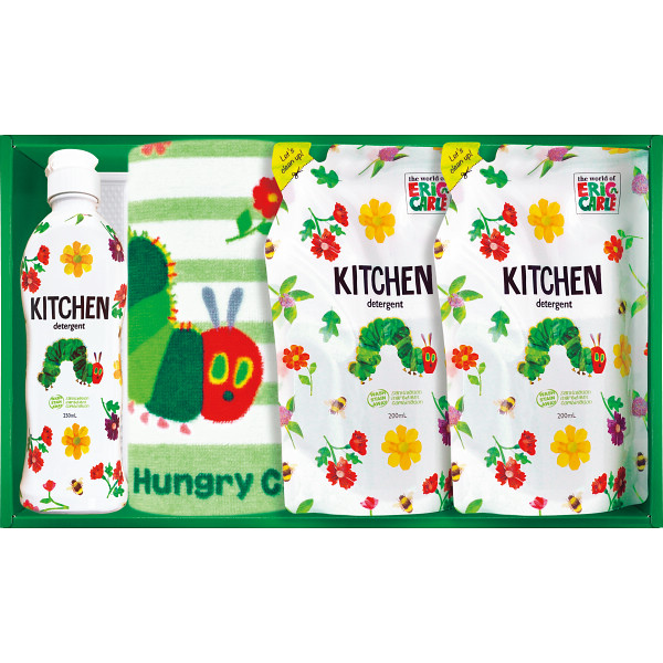 はらぺこあおむし　キッチン洗剤タオルセット【26-7167-33】